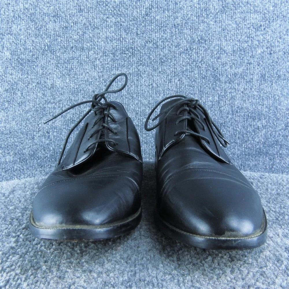 Cole Haan Grand OS Men Derby Oxfords Shoes Size 13 Medium Black Leather Lace‎ Up